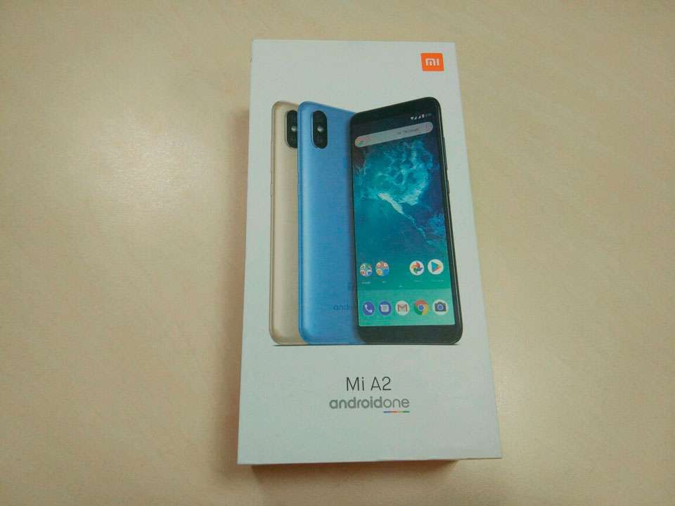 Mi A2 package